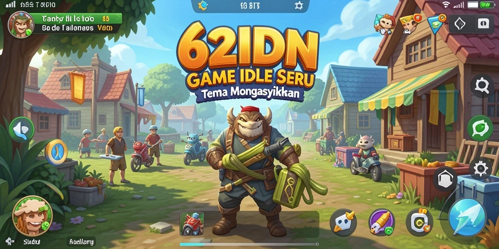 Tampilan gameplay 62IDN yang menakjubkan dan interaktif.