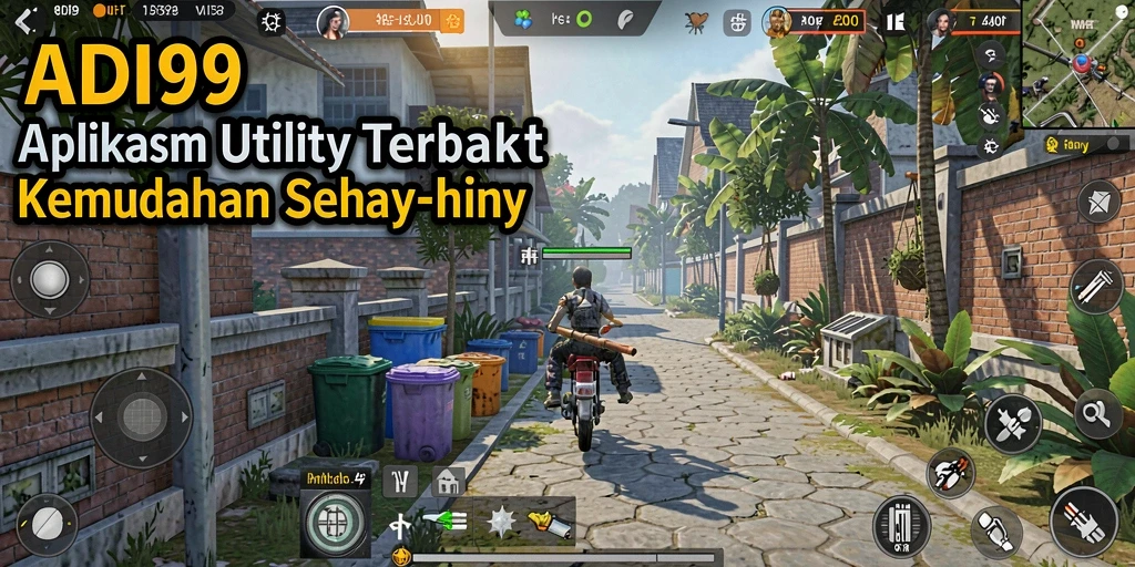 Tampilan antarmuka ADI99 yang bersih dan intuitif untuk aplikasi Utility.