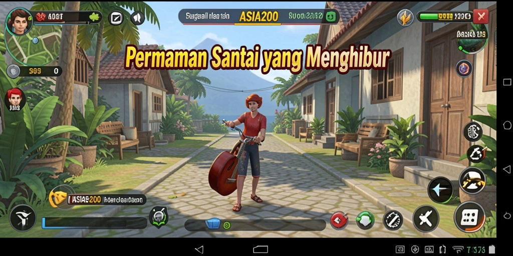 Gameplay ASIA200 yang menyenangkan dan penuh warna.