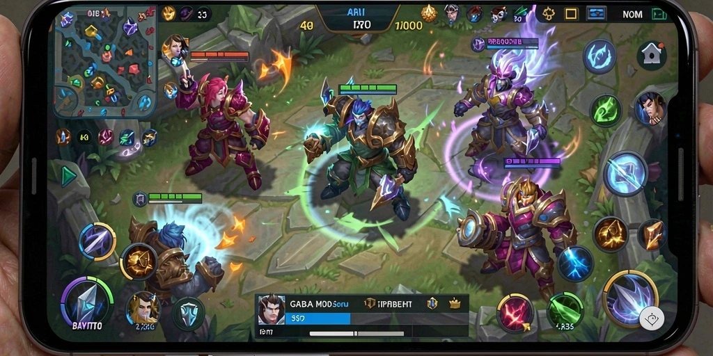 Gameplay seru dari BAYITOTO dengan pertarungan tim yang intens.