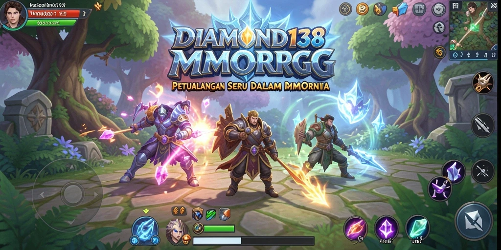 Tampilan gameplay DIAMOND138 yang penuh aksi dan petualangan fantastis.