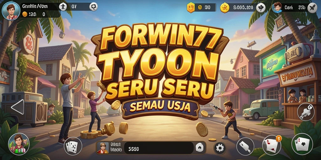 Menampilkan gameplay menarik dari FORWIN77 dalam mode Tycoon.