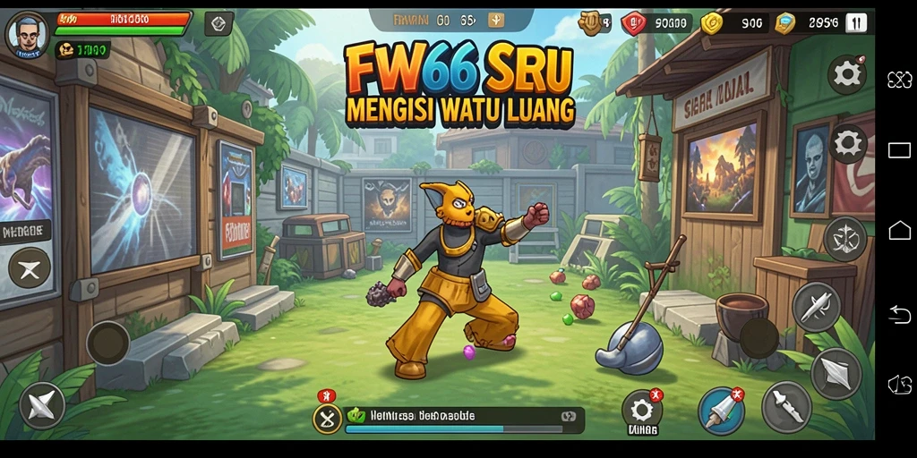 Tampilan gameplay <strong>FW66</strong> yang menawan dan mengasyikkan saat bermain Idle.