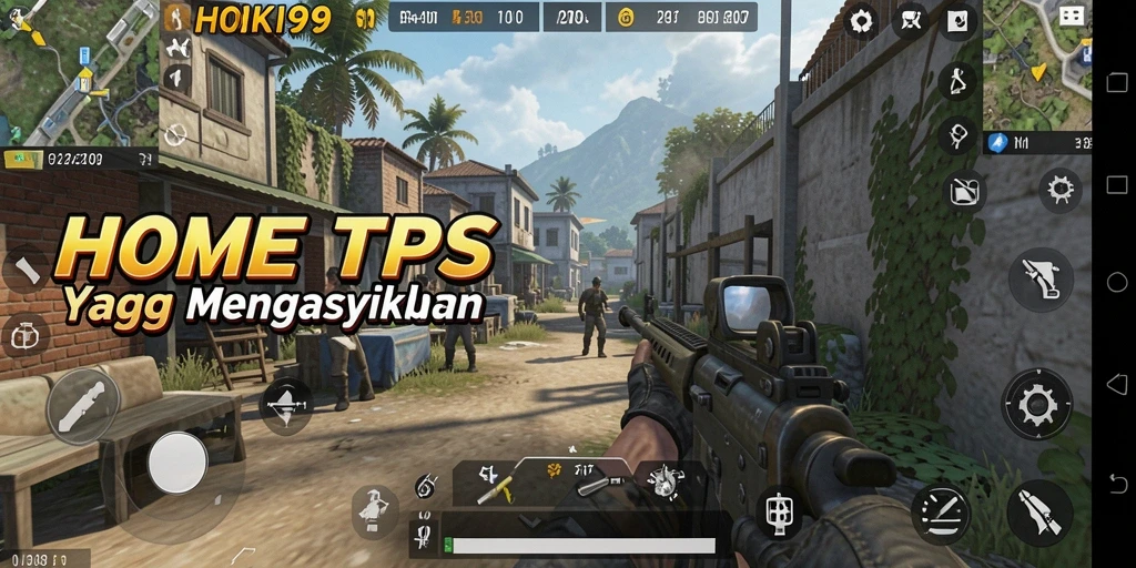 Screenshot HOKI99 yang menunjukkan aksi menegangkan dalam game TPS.