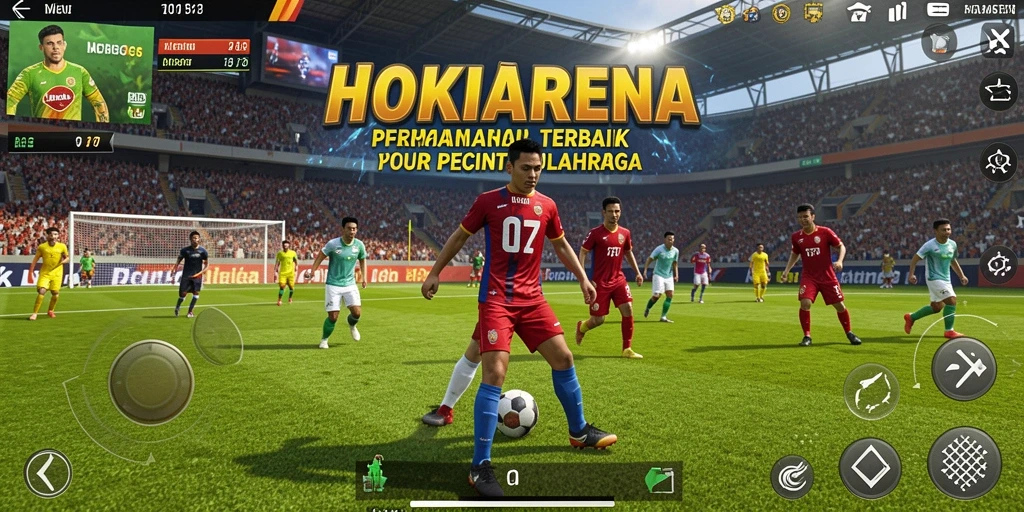 Gameplay seru di HOKIARENA dengan aksi olahraga yang mendebarkan.