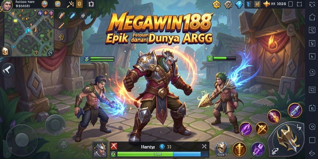 Tampilan gameplay seru dalam MEGAWIN188 dengan aksi ARPG yang mendebarkan.