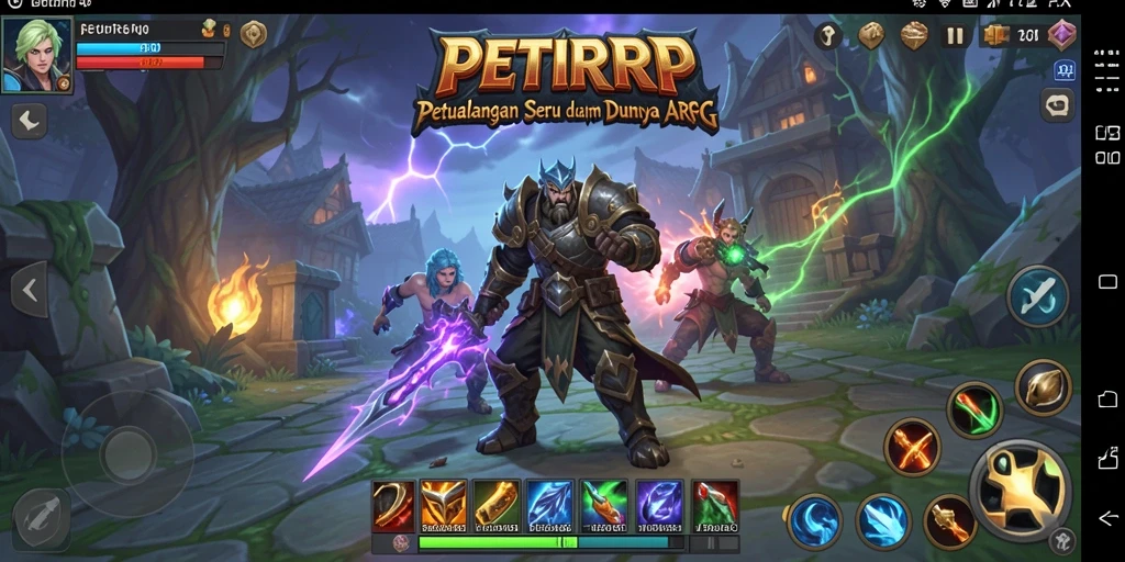 Tampilan gameplay seru di <strong>PETIRRP</strong> dengan aksi bertempur yang mendebarkan.