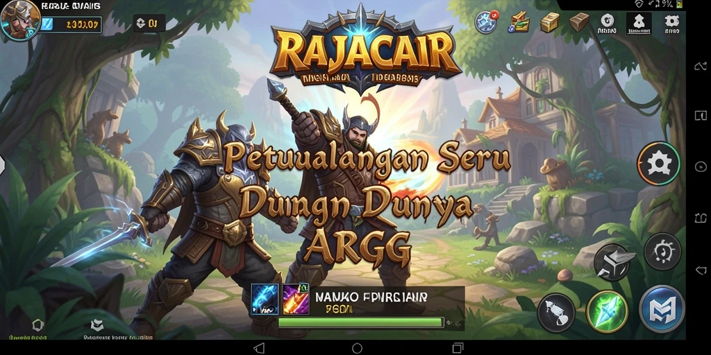 Gameplay seru dan mendebarkan dalam dunia ARPG RAJACAIR.