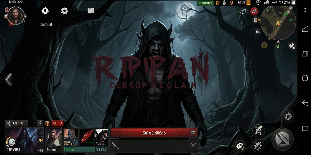 Tampilan gameplay RPVIP5 yang mencekam dan mendebarkan.