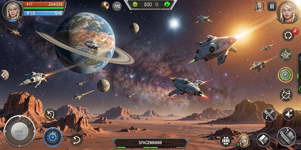 Gameplay SPACEMAN88 yang mendebarkan di luar angkasa.