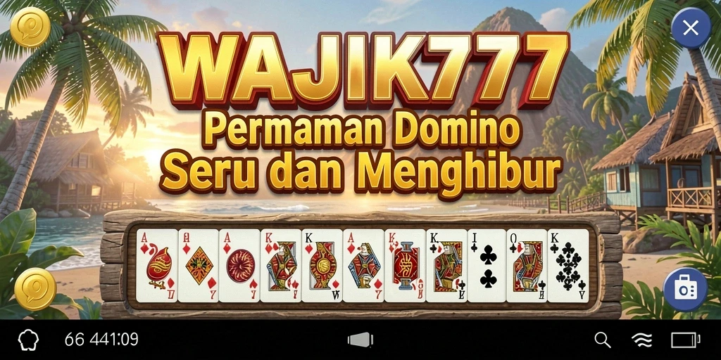 Gameplay seru dan interaktif dari WAJIK777 di layar Anda.